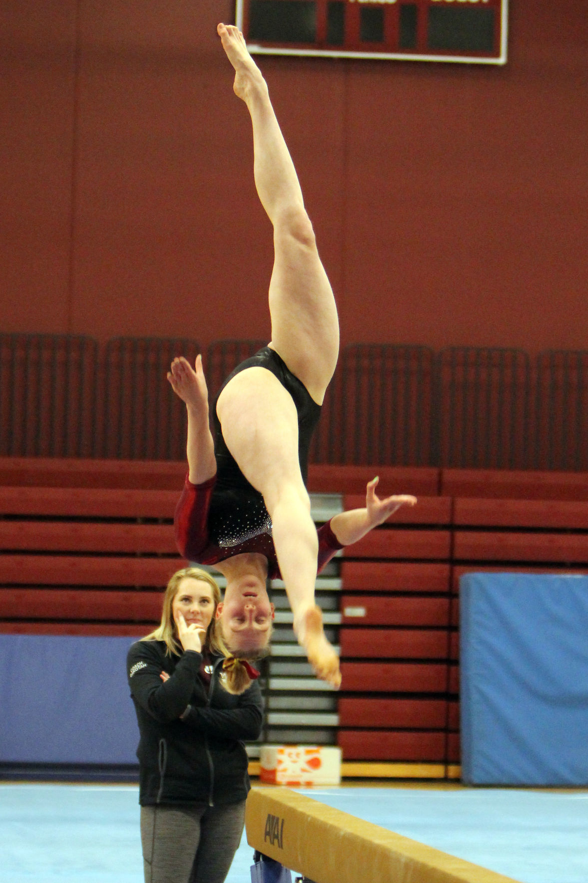 Big Rivers Conference Gymnastics Triangular at Menomonie 1-23-20